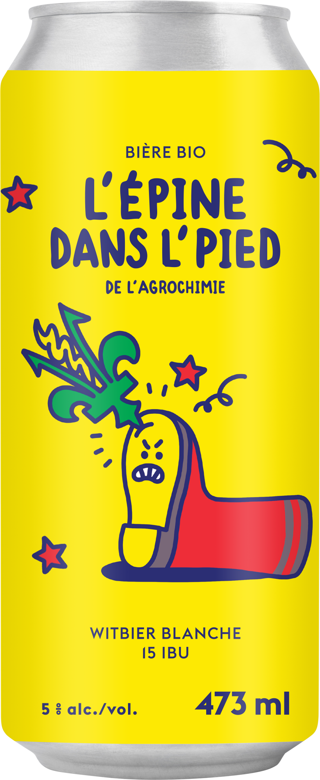 Collabo - Vigilance OGM X Bière Bio Boldwin - L'Épine dans le Pied de l'agrichimie BIO - 4Pack